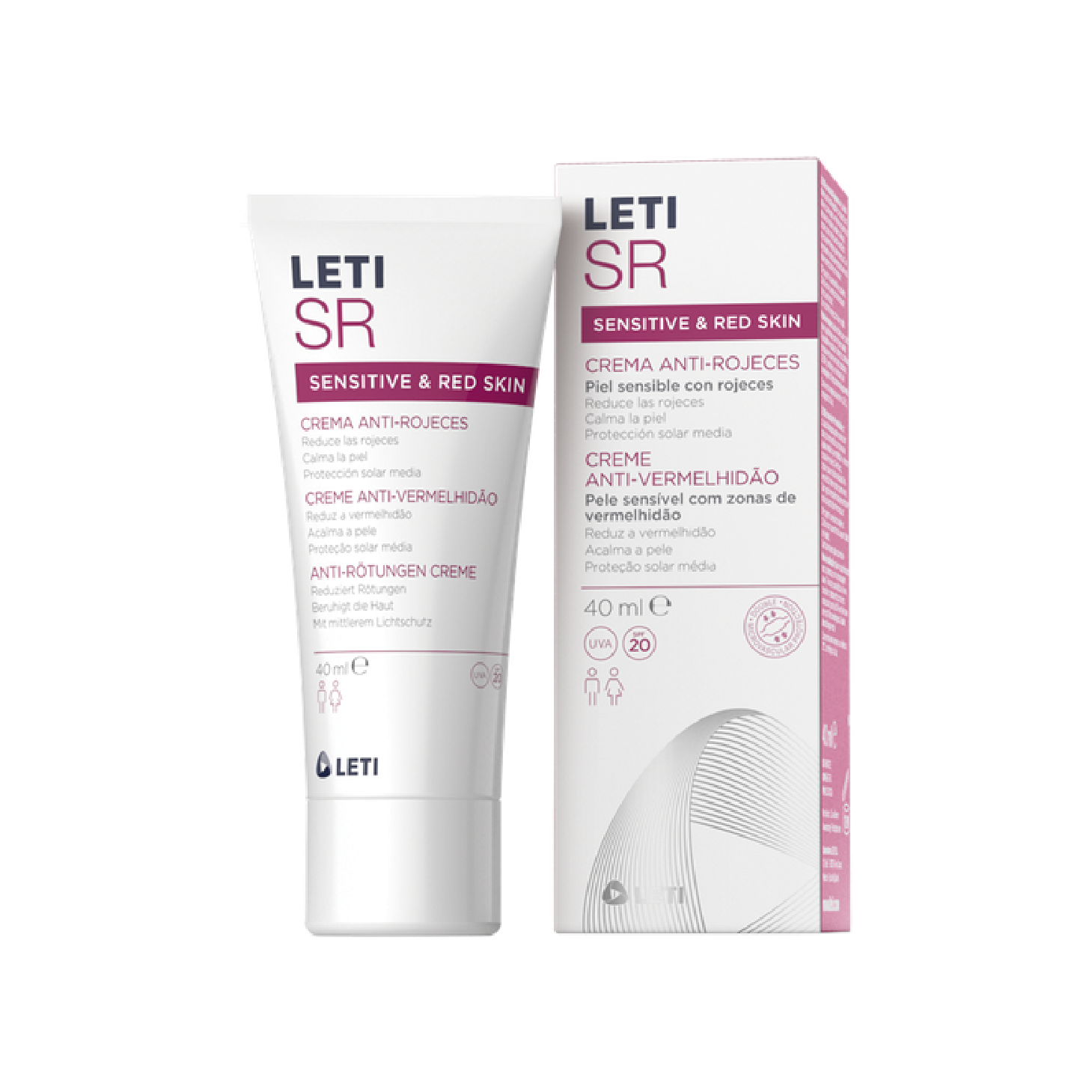 Crema Anti-Rojeces LetiSR 40ml