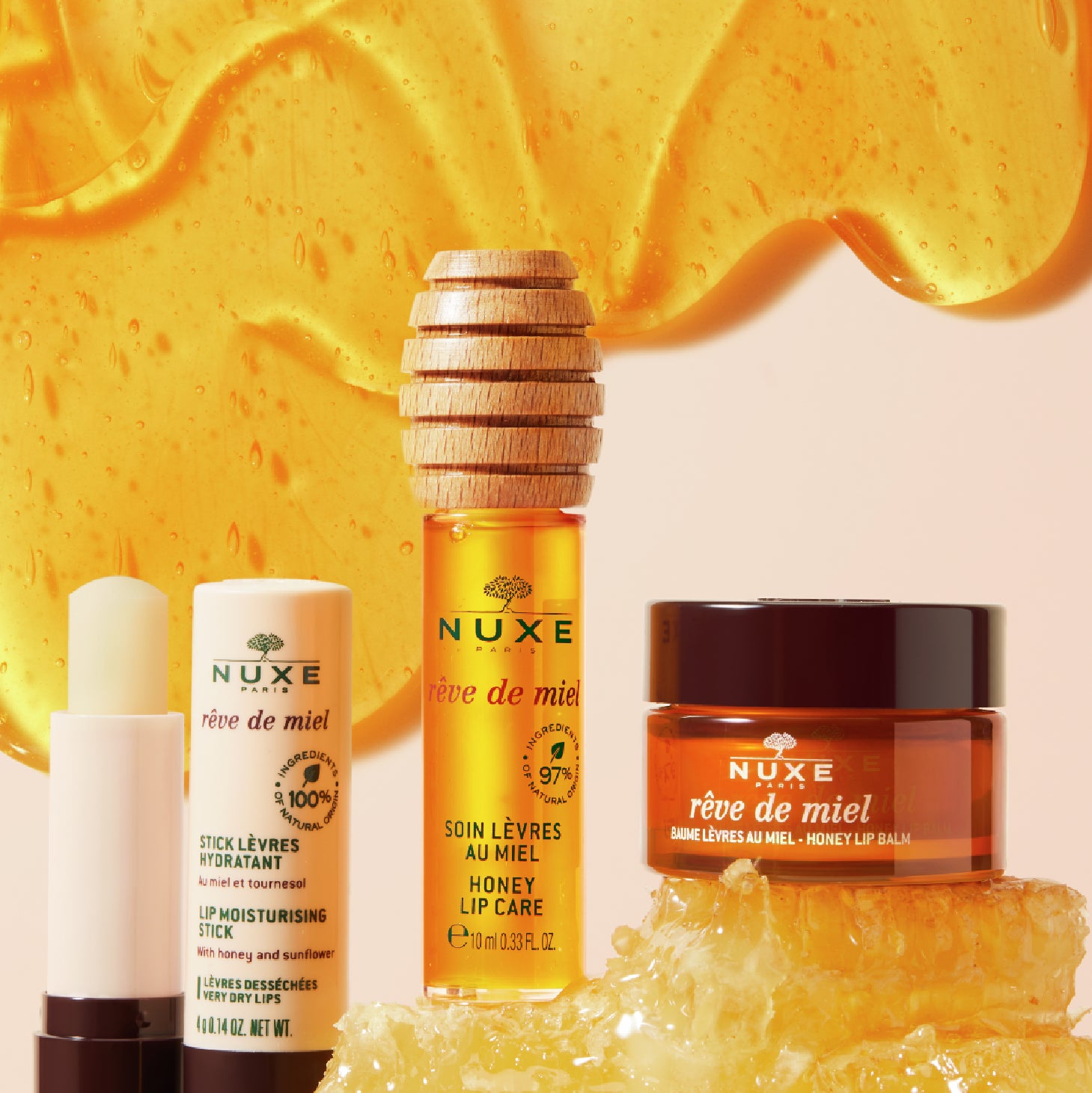 Nuxe Rêve de Miel Bálsamo Labial Ultranutritivo 15g