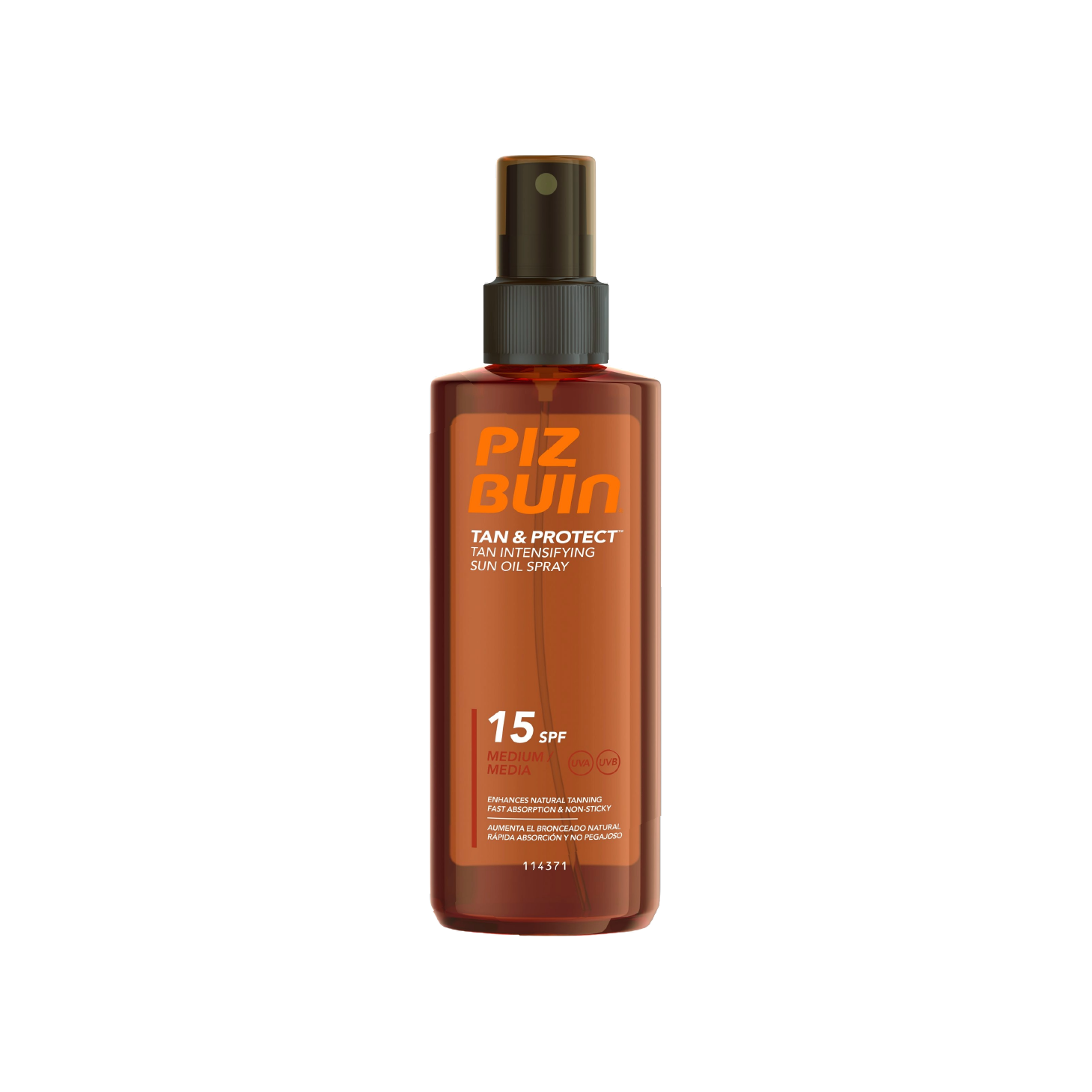 Piz Buin Tan & Protect SPF15 Óleo Spray Acelerador de Bronzeado 150ml