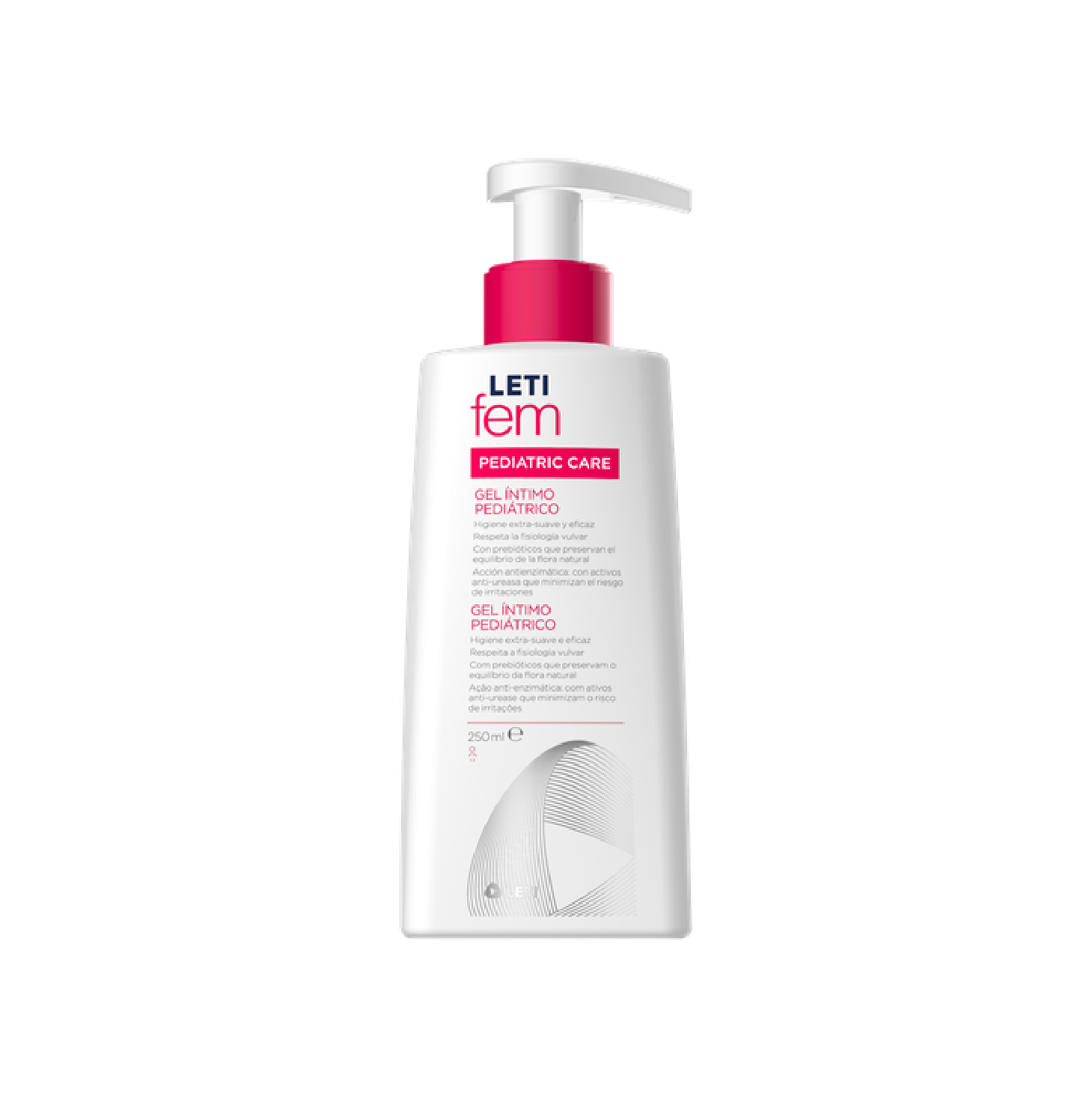 Letifem Pediátrico Gel Higiene Íntima 250ml