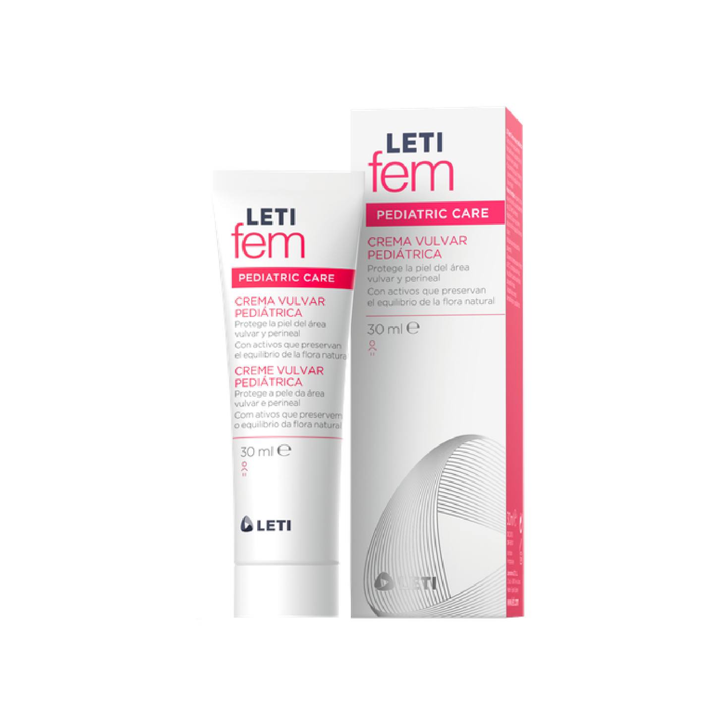 Crema vulvar pediátrica Letifem 30 ml