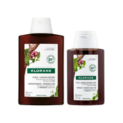 Champú orgánico Klorane Quinina y Edelweiss 200 ml + Champú 100 ml