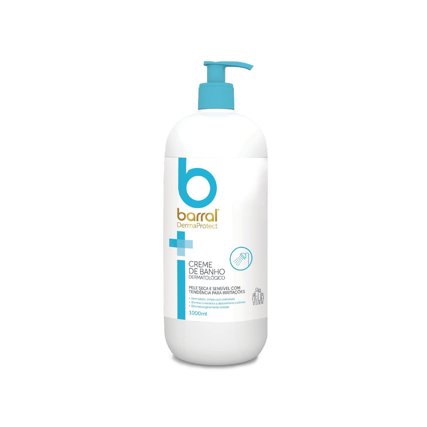 Crema hidratante Barral DermaProtect 1L