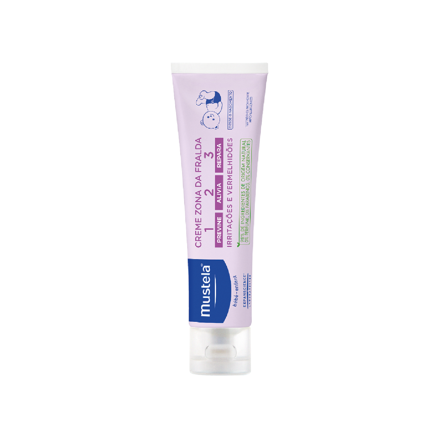 Mustela Creme Zona da Fralda 123 100ml