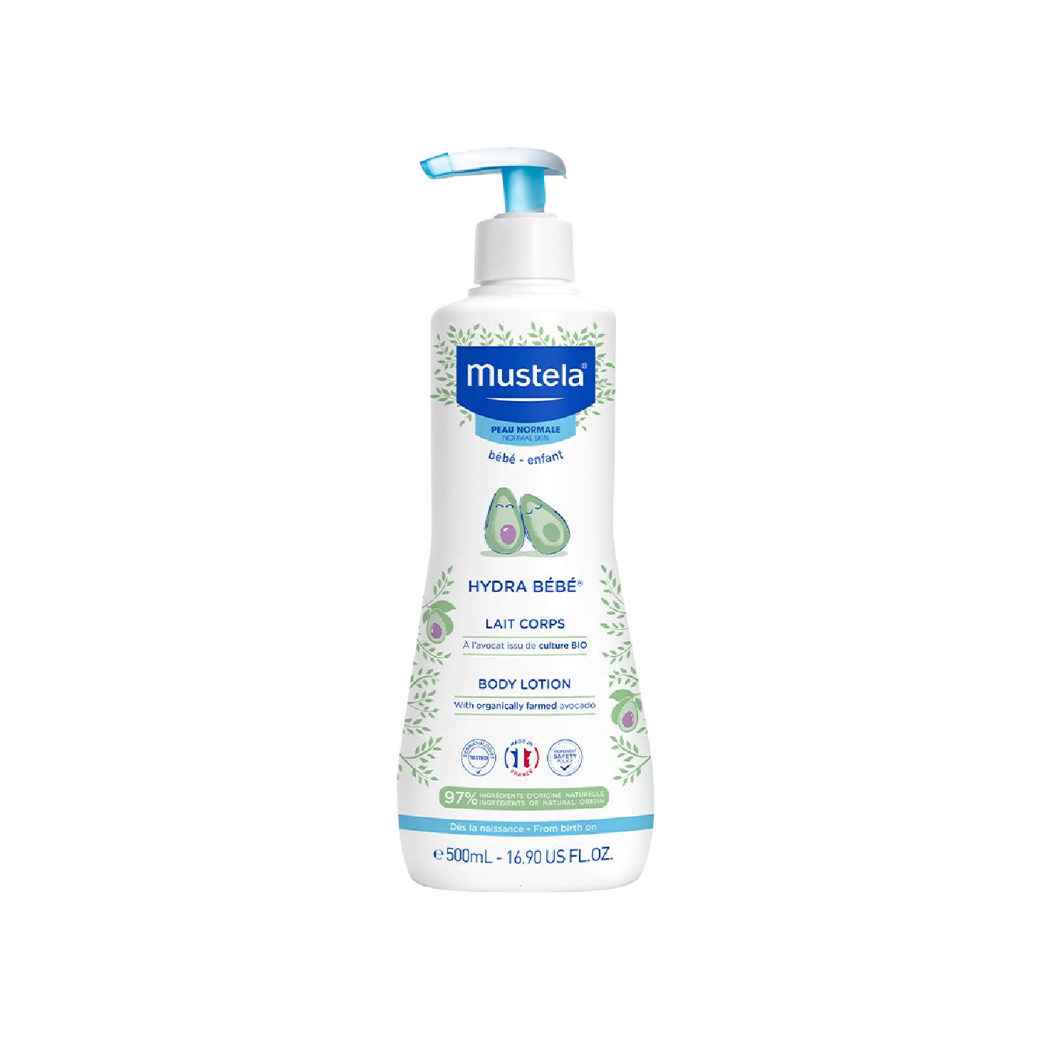 Mustela Hydra Bebé Leite Corporal 500ml