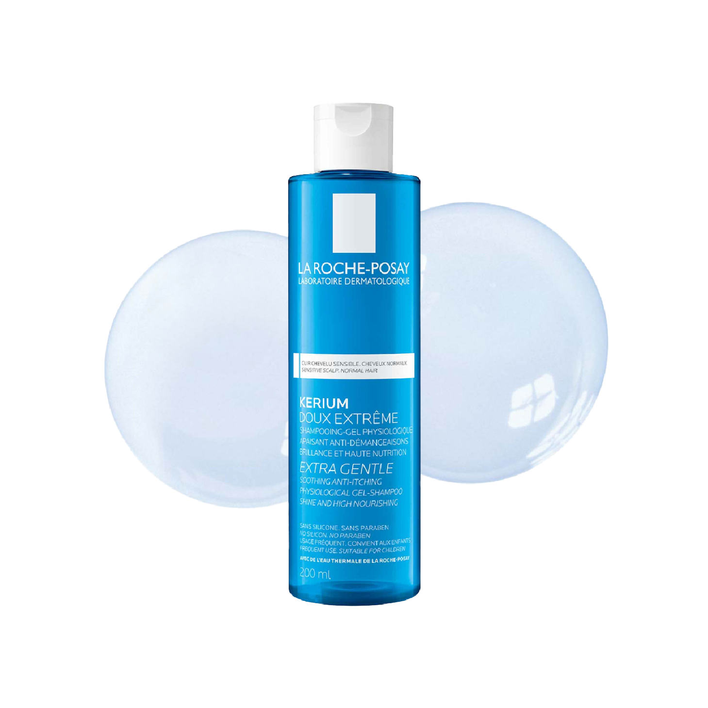 La Roche Posay Kerium Champô Extra Suave 400ml