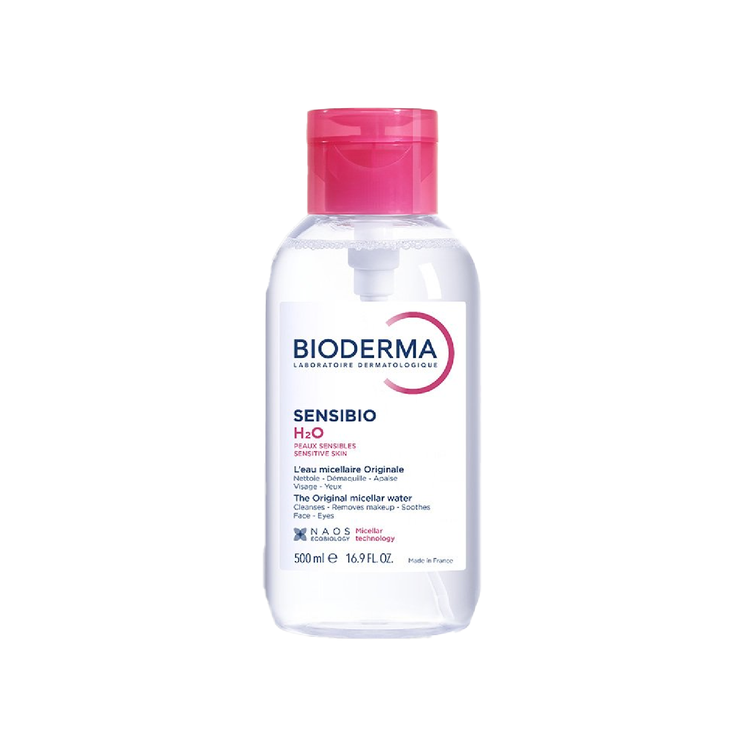 Bioderma Sensibio H2O Água Micelar com Pump 500ml