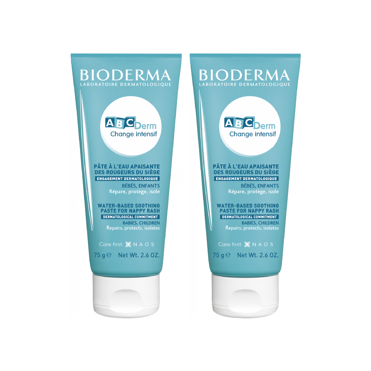 Bioderma ABCderm Change Intensif 75g x 2 Unidades