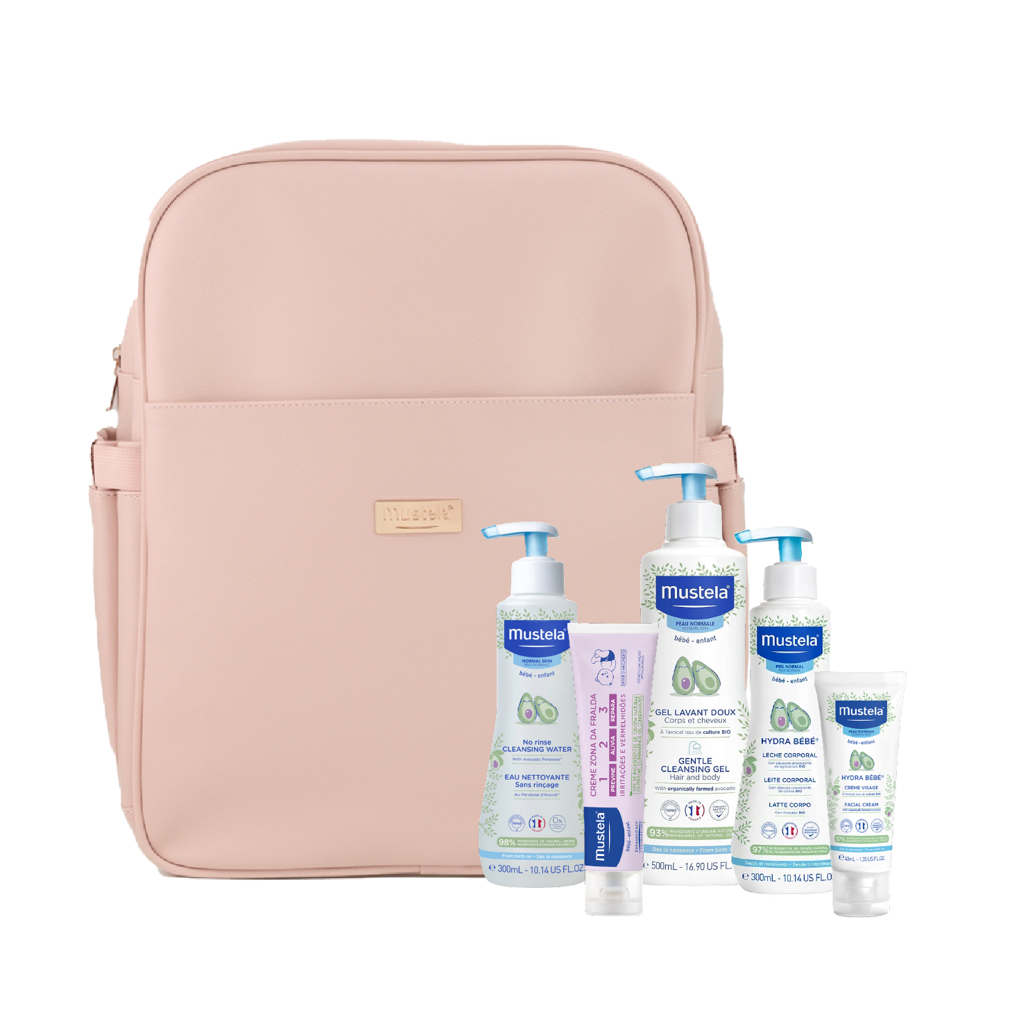 Mustela Mala de Maternidade Rosa