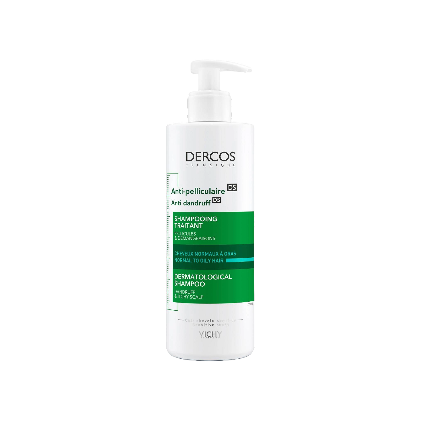 Vichy Dercos Anticaspa DS Champô Cabelo Normal/Oleoso 390ml