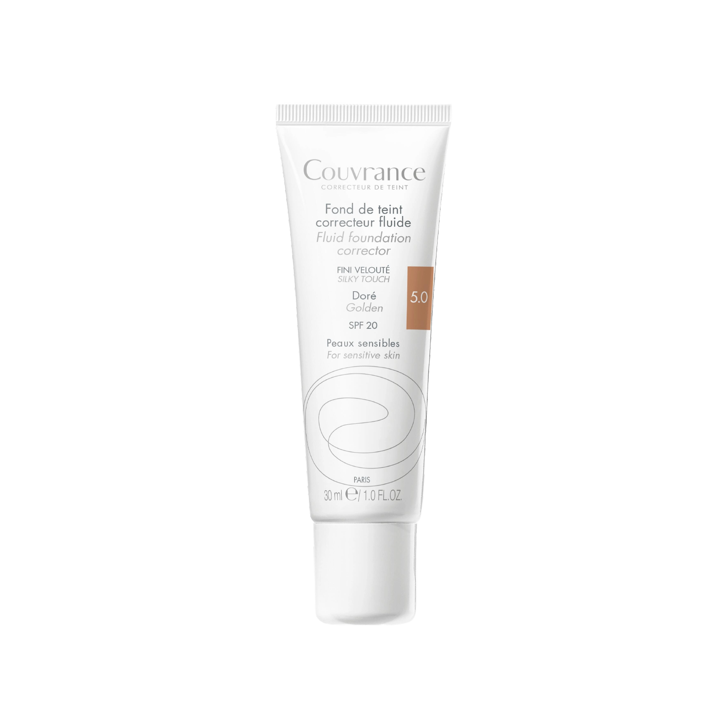 Avène Couvrance Base Fluida Corretora Dourado 30ml