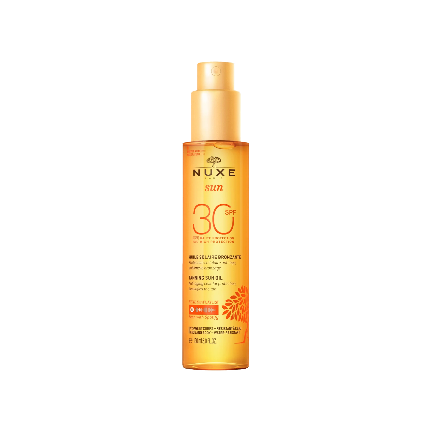 Nuxe Sun Óleo Bronzeador SPF30 150ml