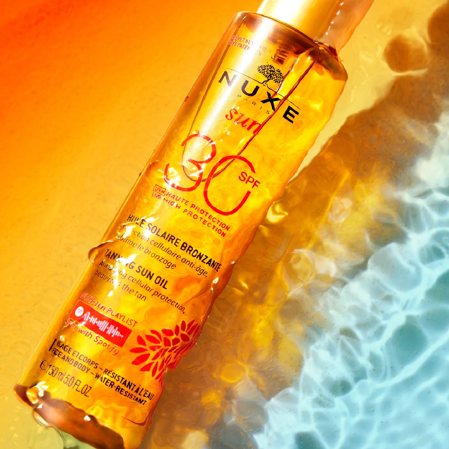 Nuxe Sun Óleo Bronzeador SPF30 150ml