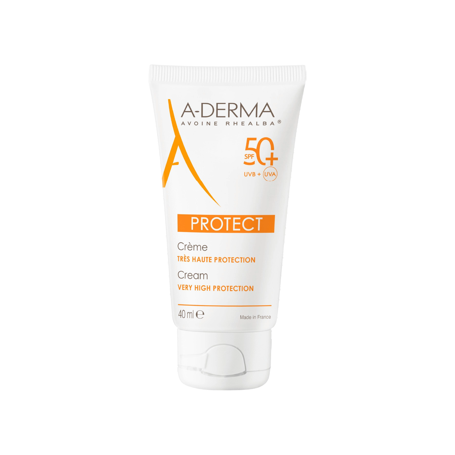 A-Derma Protect Creme Sem Perfume SPF50+ 40ml