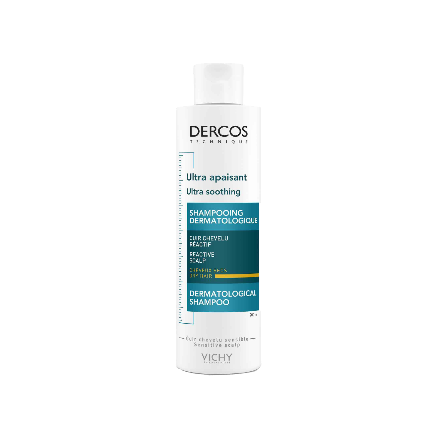 Vichy Dercos Ultra-Apaziguante Champô Cabelo Seco 200ml