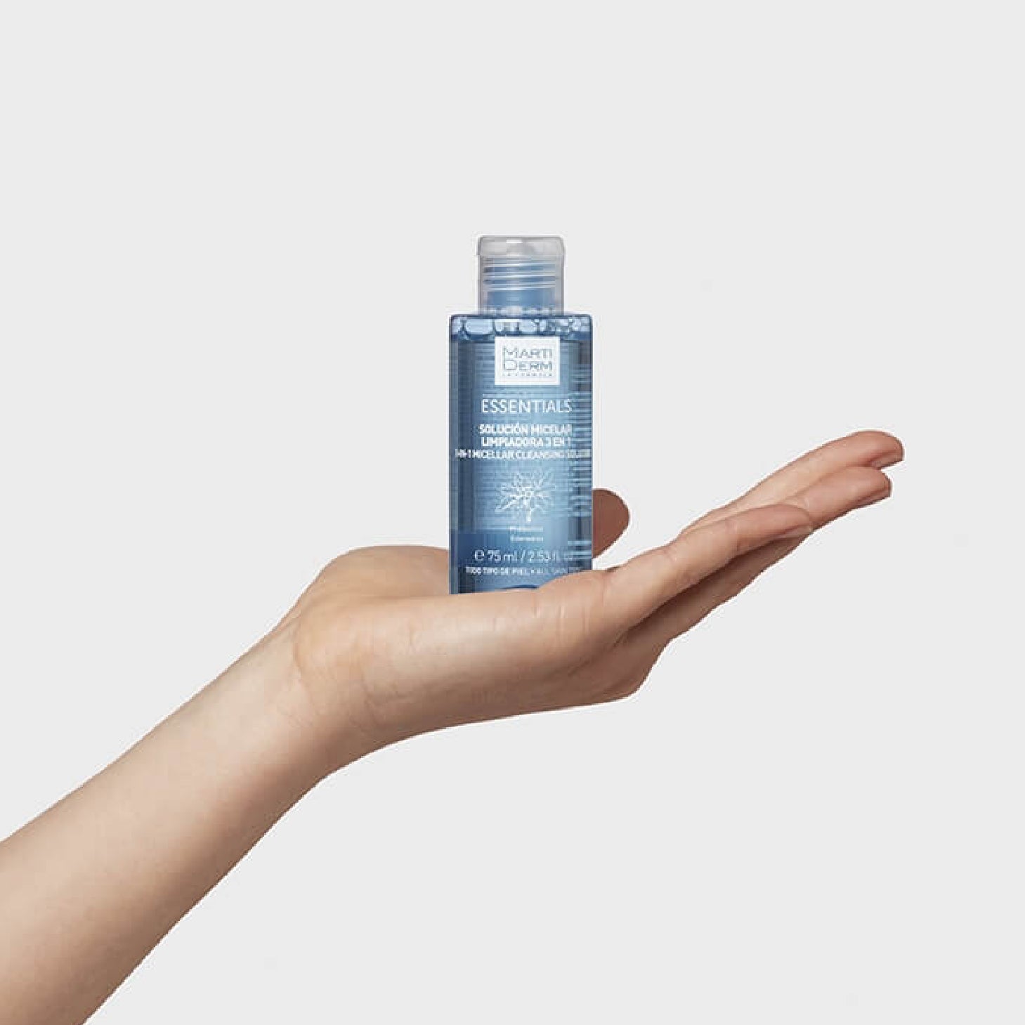 Martiderm Essentials Solução Micelar de Limpeza 3-em-1 75ml