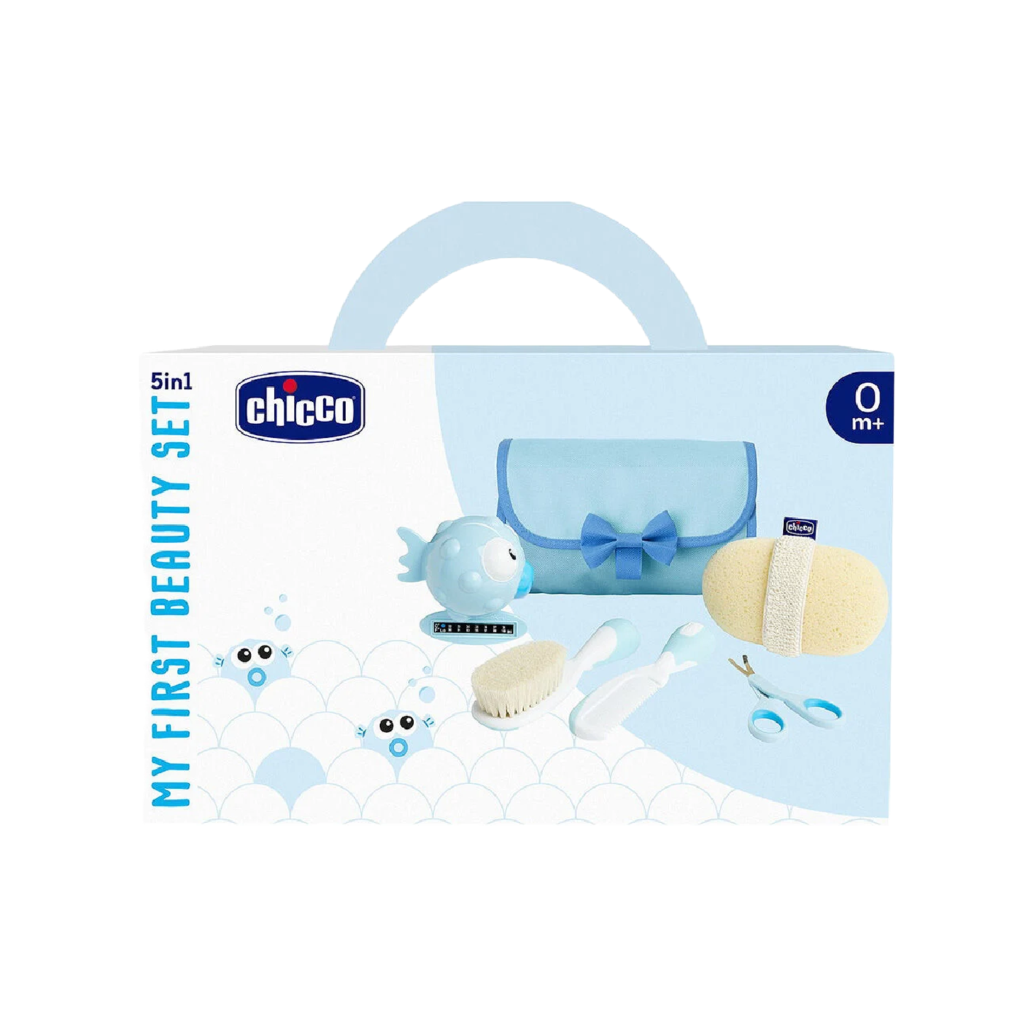 Chicco Conjunto Higiene Primeiro Beauty Set Azul +0 Meses