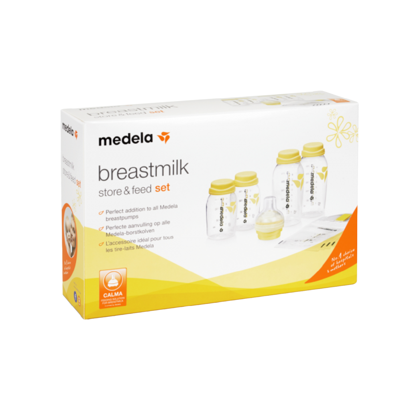 Medela Store Feed Set Conjunto Recolha e Alimentação