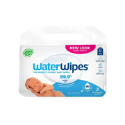 Waterwipes Toalhitas Biodegradáveis Bebé 60 x 3 Unidades