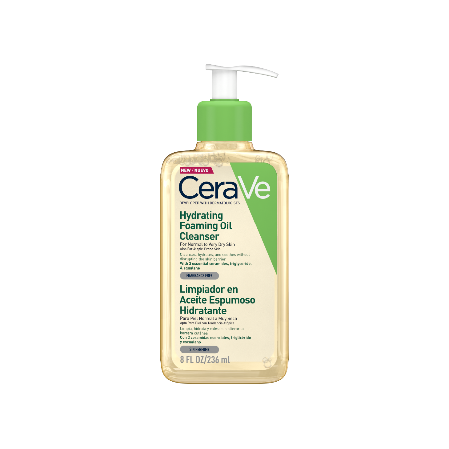 CeraVe Óleo-Espuma de Limpeza 236ml