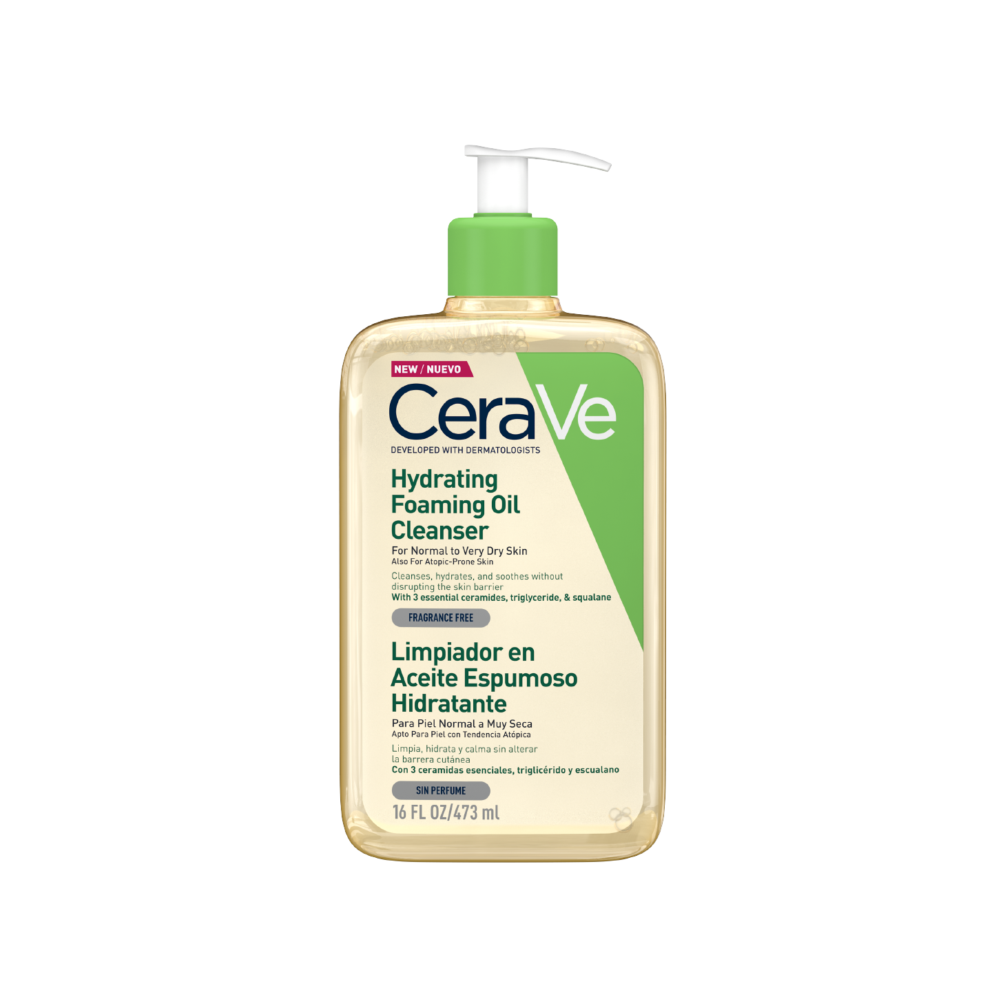CeraVe Óleo-Espuma de Limpeza 473ml