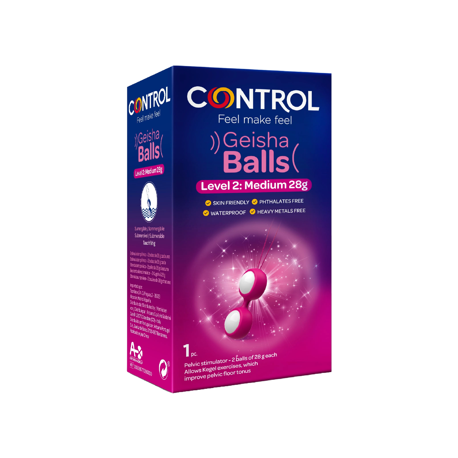 Control Geisha Balls Level 2 Estimulante Feminino