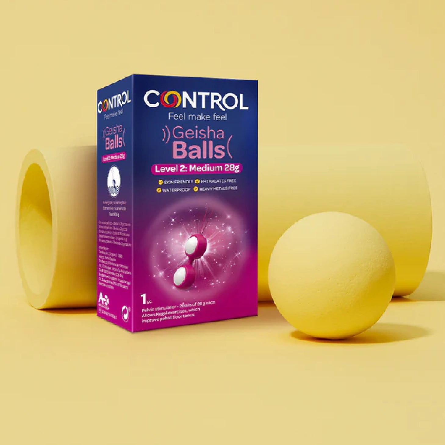 Control Geisha Balls Level 2 Estimulante Feminino