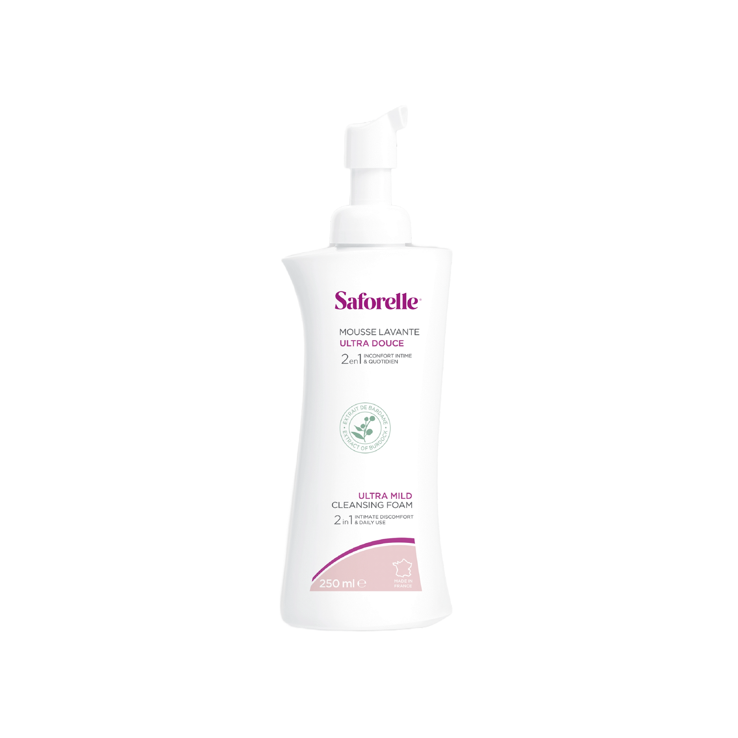 Saforelle Espuma de Limpeza Ultra Suave 250ml