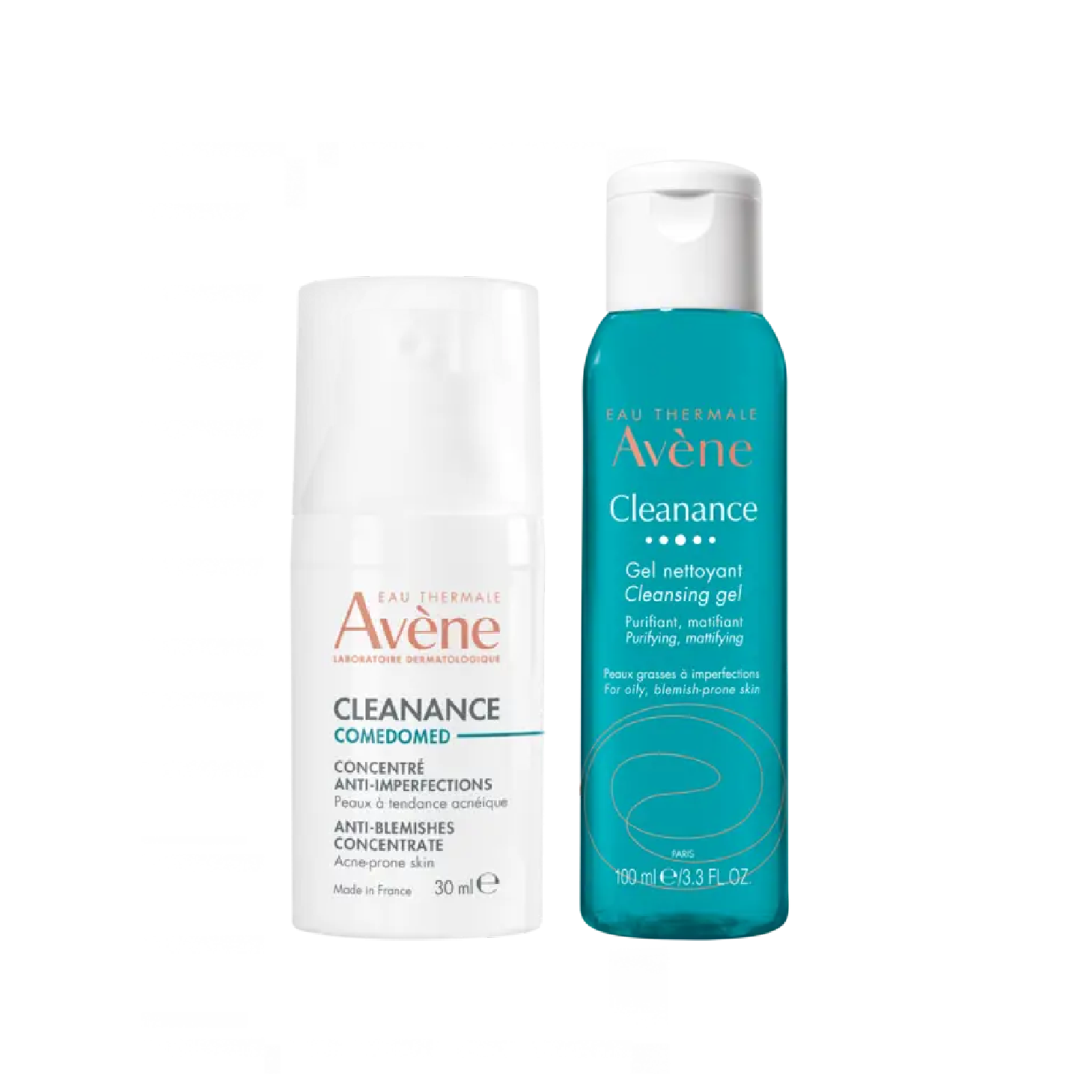Avène Cleanance Comedomed 30ml + Gel de Limpeza 100ml