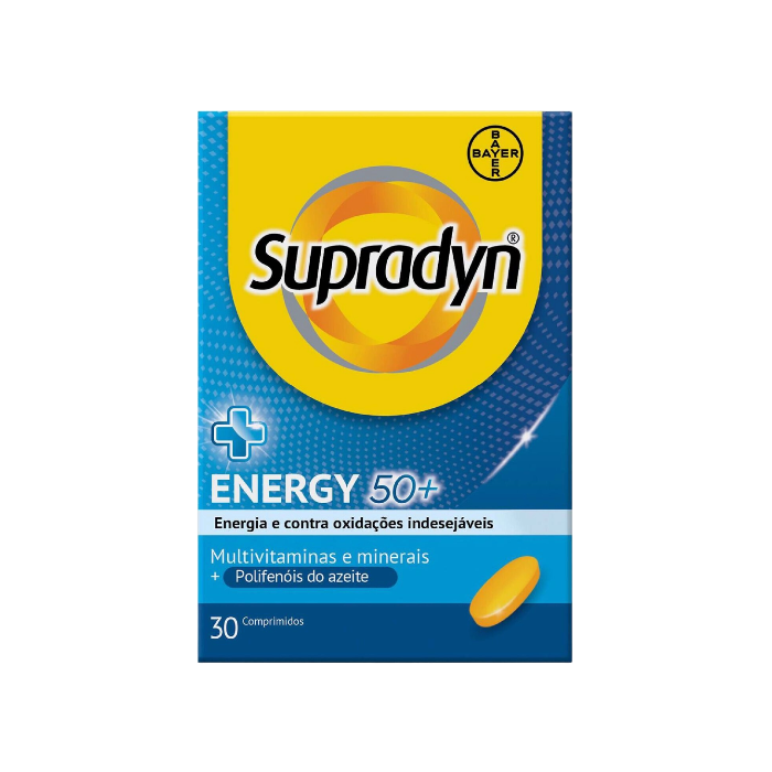 Supradyn Energy 50+ 30 Comprimidos