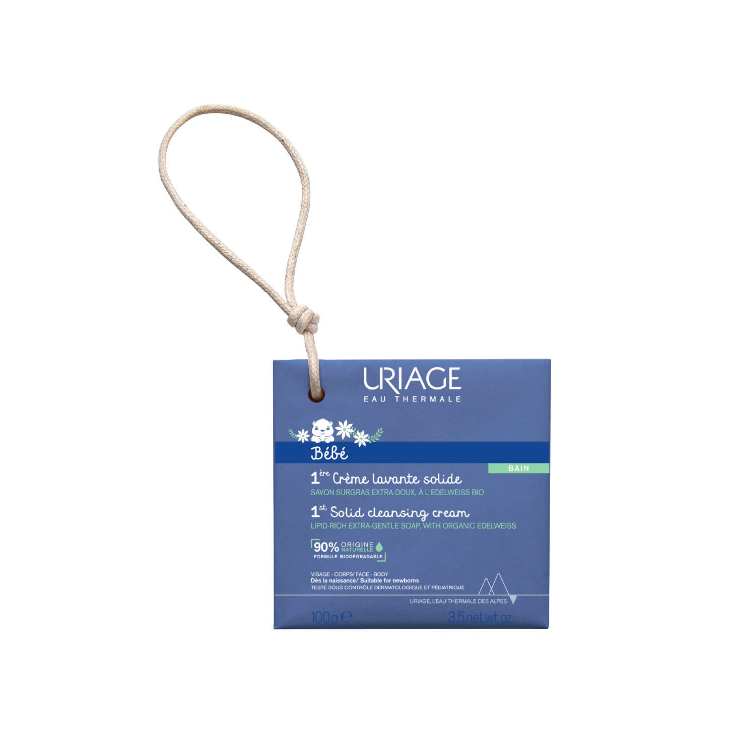Uriage Bebé 1º Creme Lavante Sólido 100g