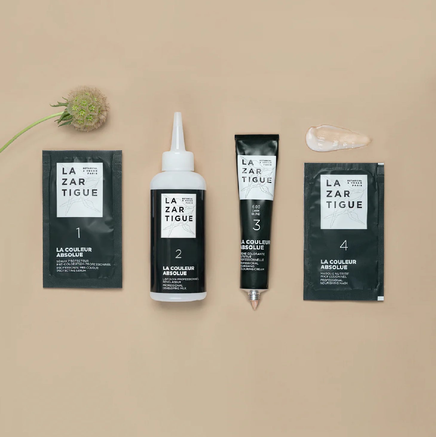 Lazartigue Coloração Permanente 3.00 - Castanho Escuro