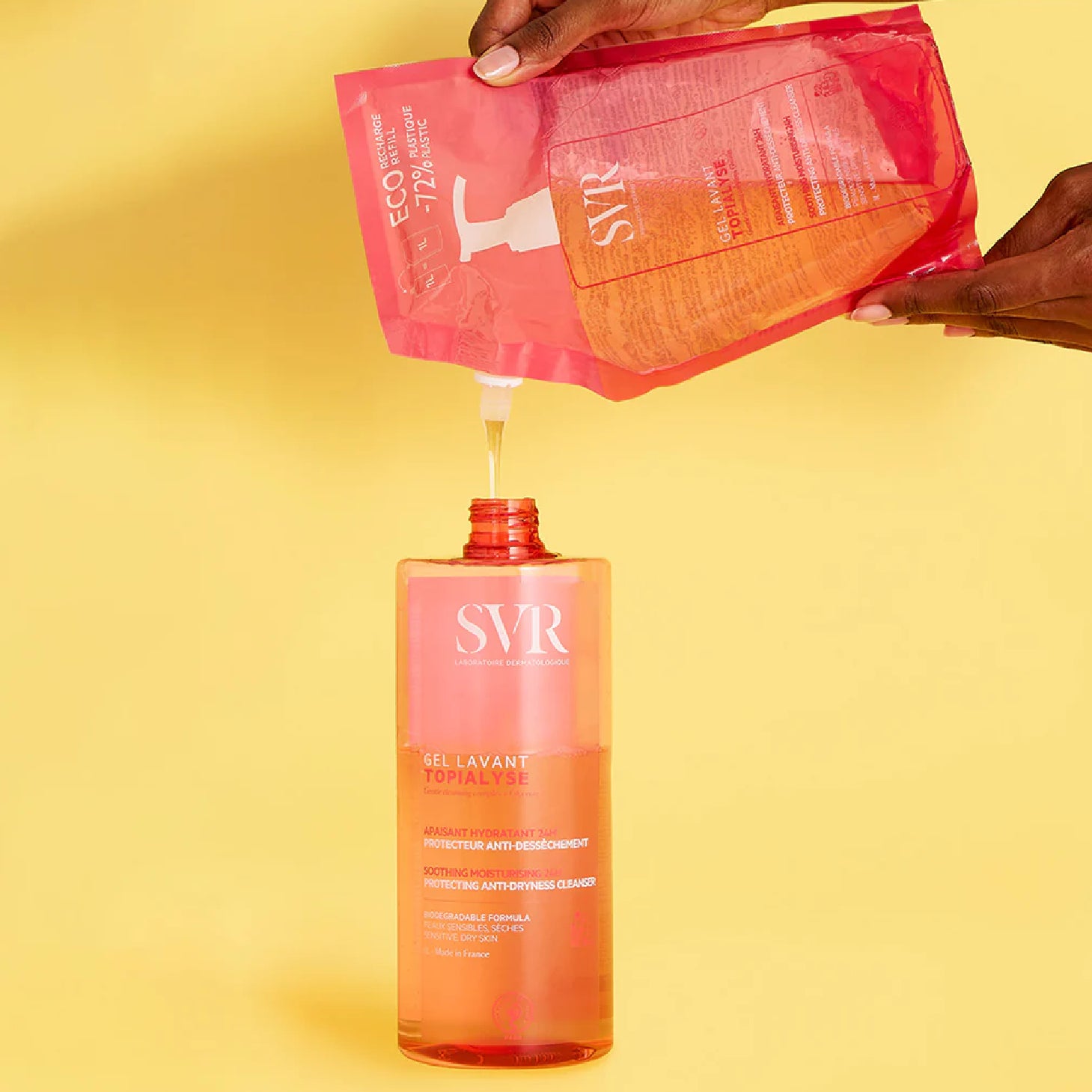 SVR Topialyse Gel Lavante Eco-Refill 1L