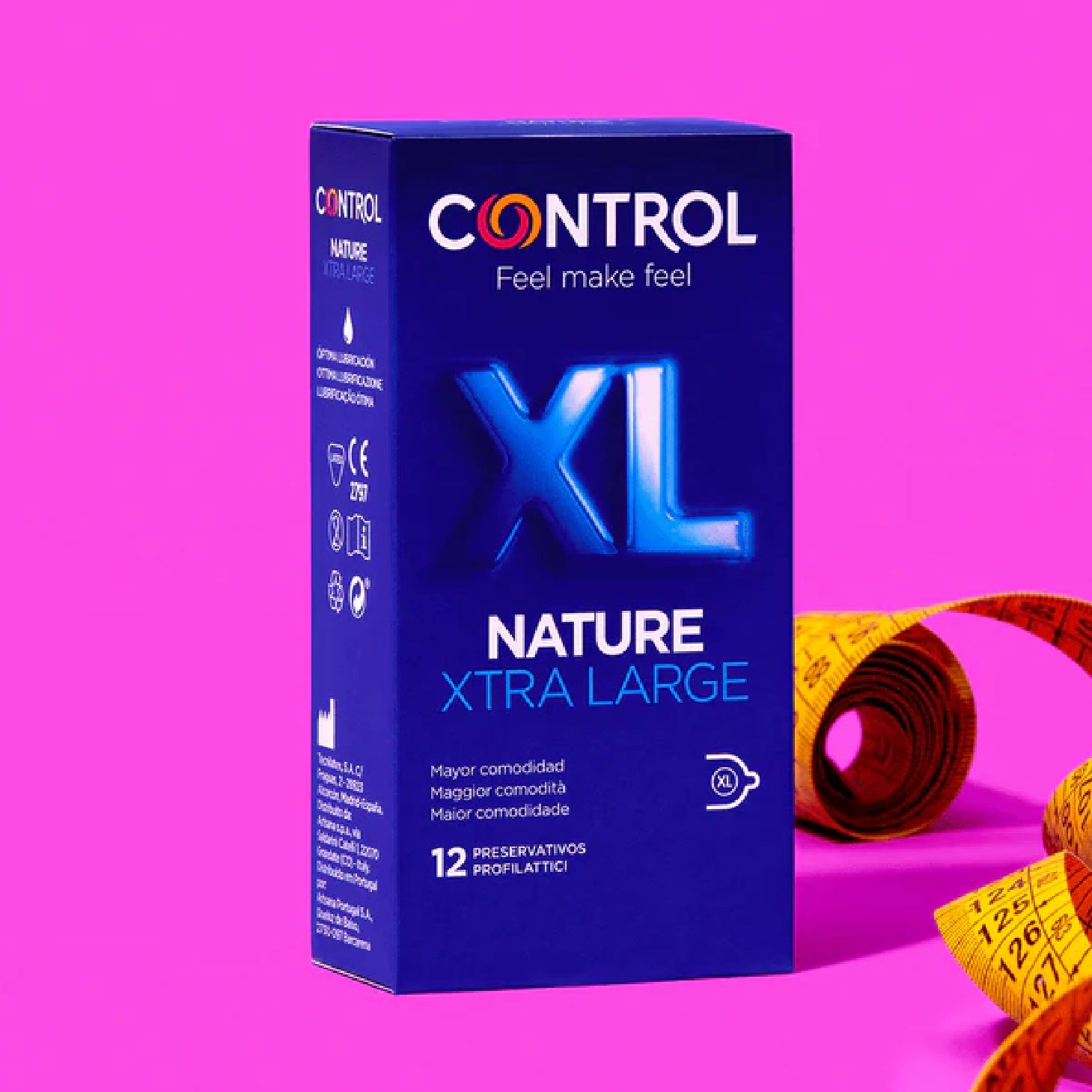 Control Nature XL 12 Preservativos