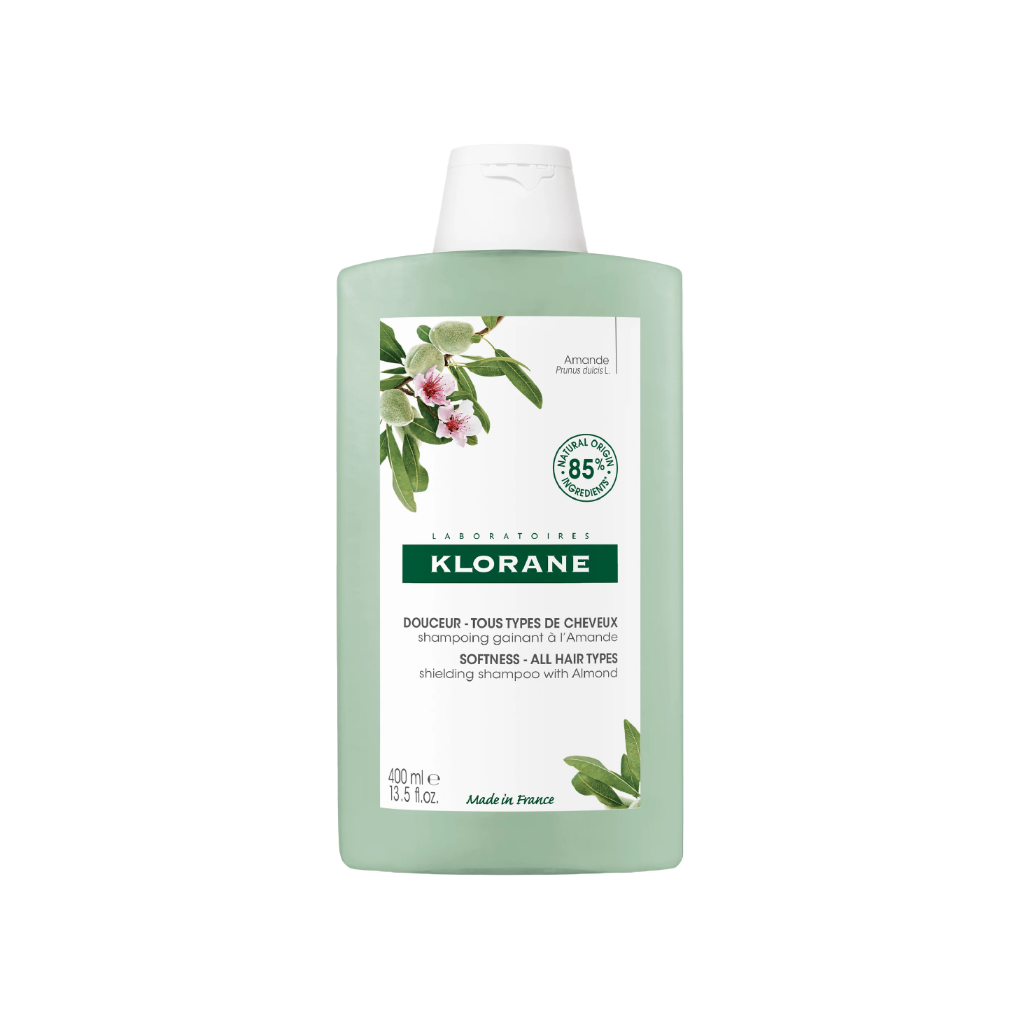 Champú de almendras Klorane 400 ml