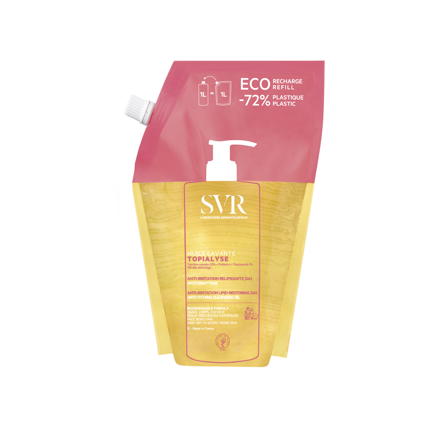 SVR Topialyse Óleo Lavante Micelar Eco-Refill 1L