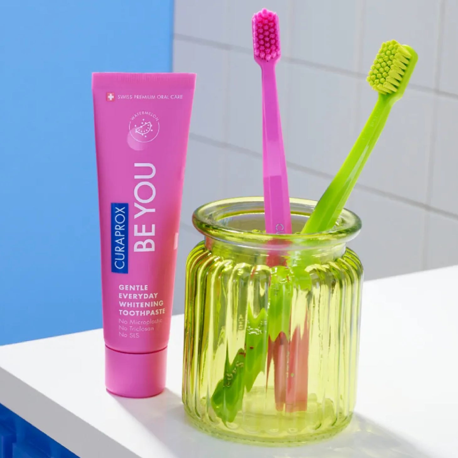 Curaprox Be You Pasta de Dentes Melancia Rosa 60ml