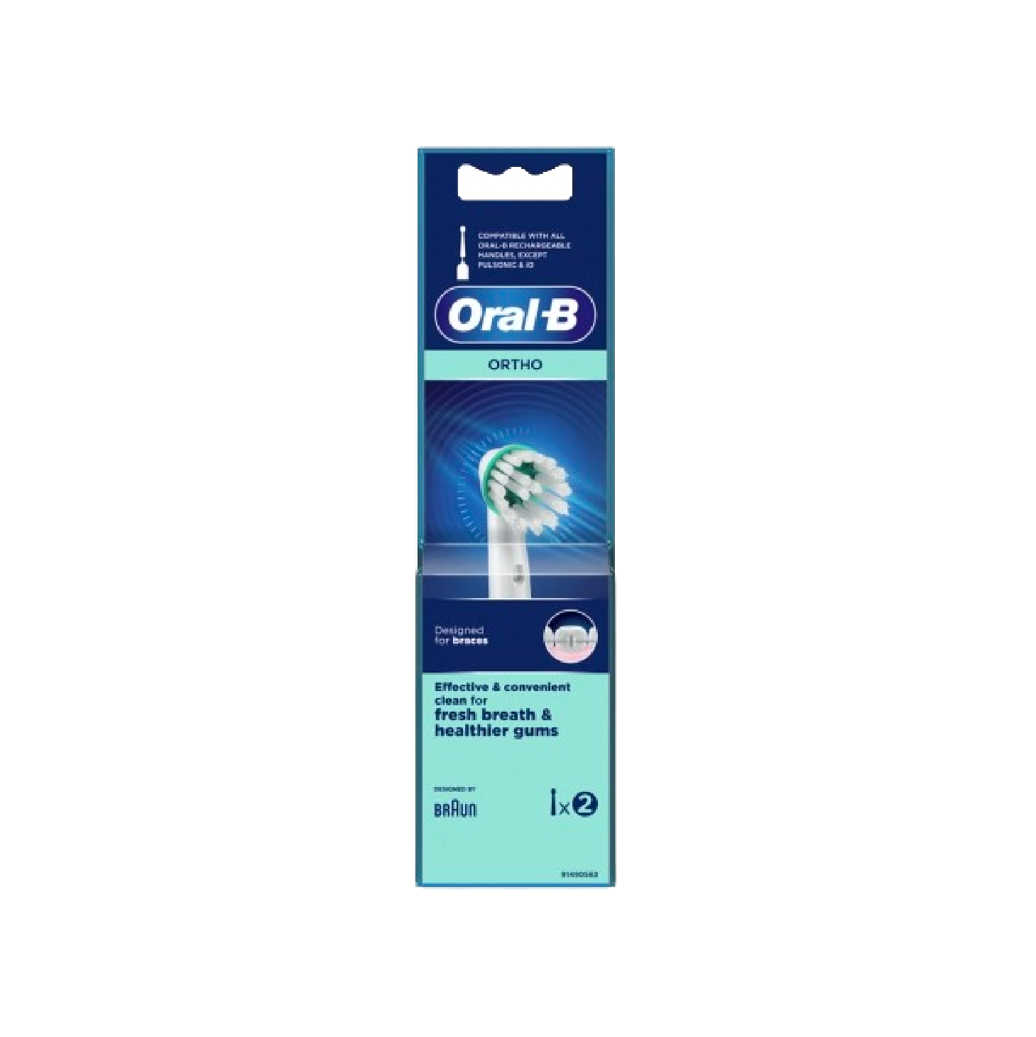 Oral-B Recarga Ortho Care x 2 Unidades