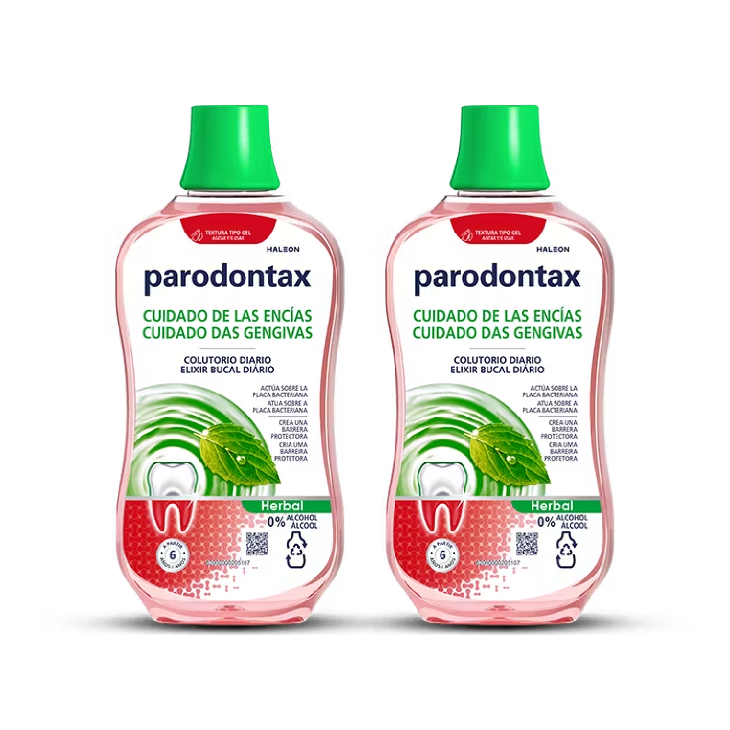 Parodontax Herbal Elixir Diário 500ml x 2 Unidades