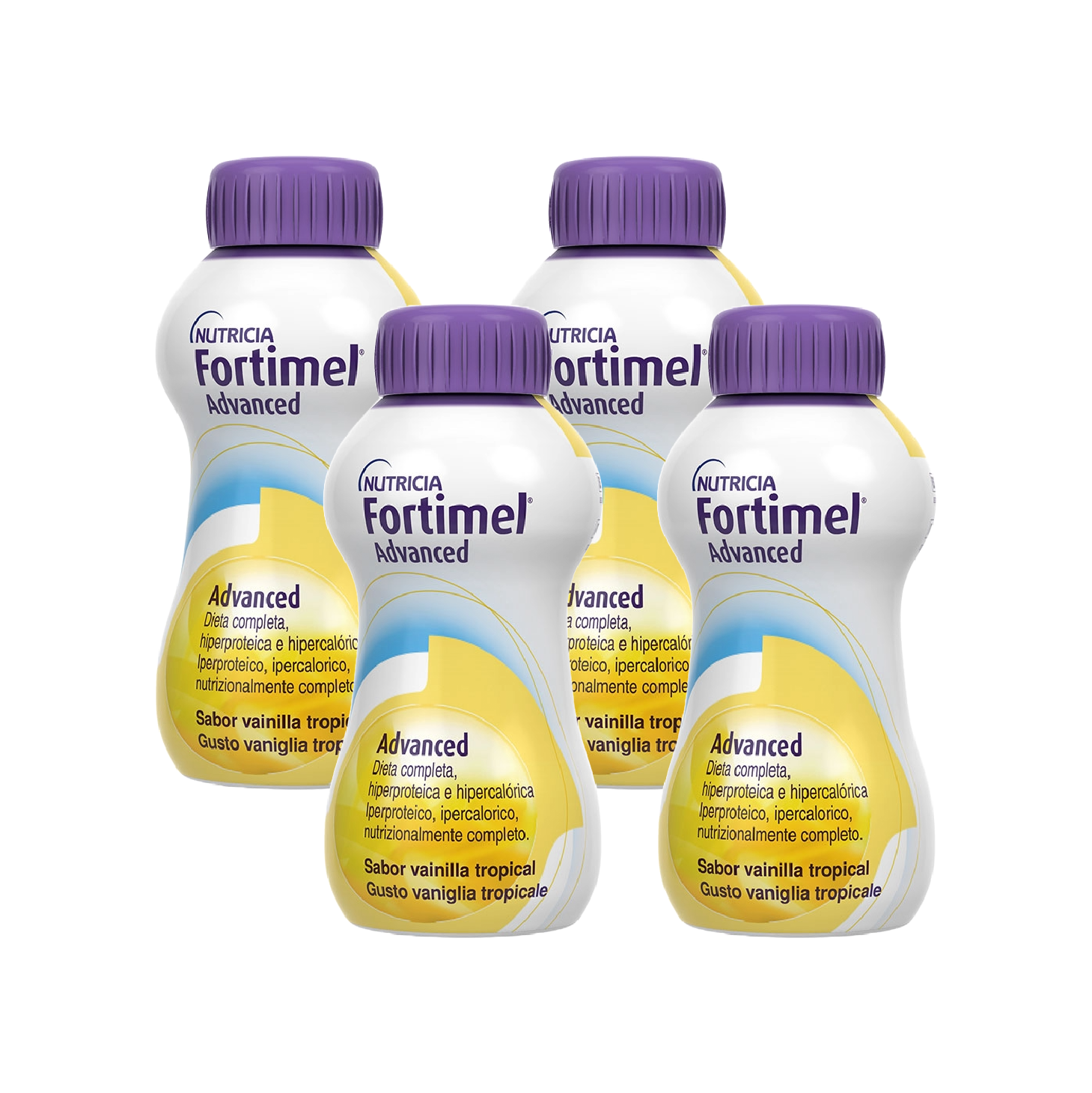 Fortimel Advanced Baunilha Tropical 200ml x 4 Unidades