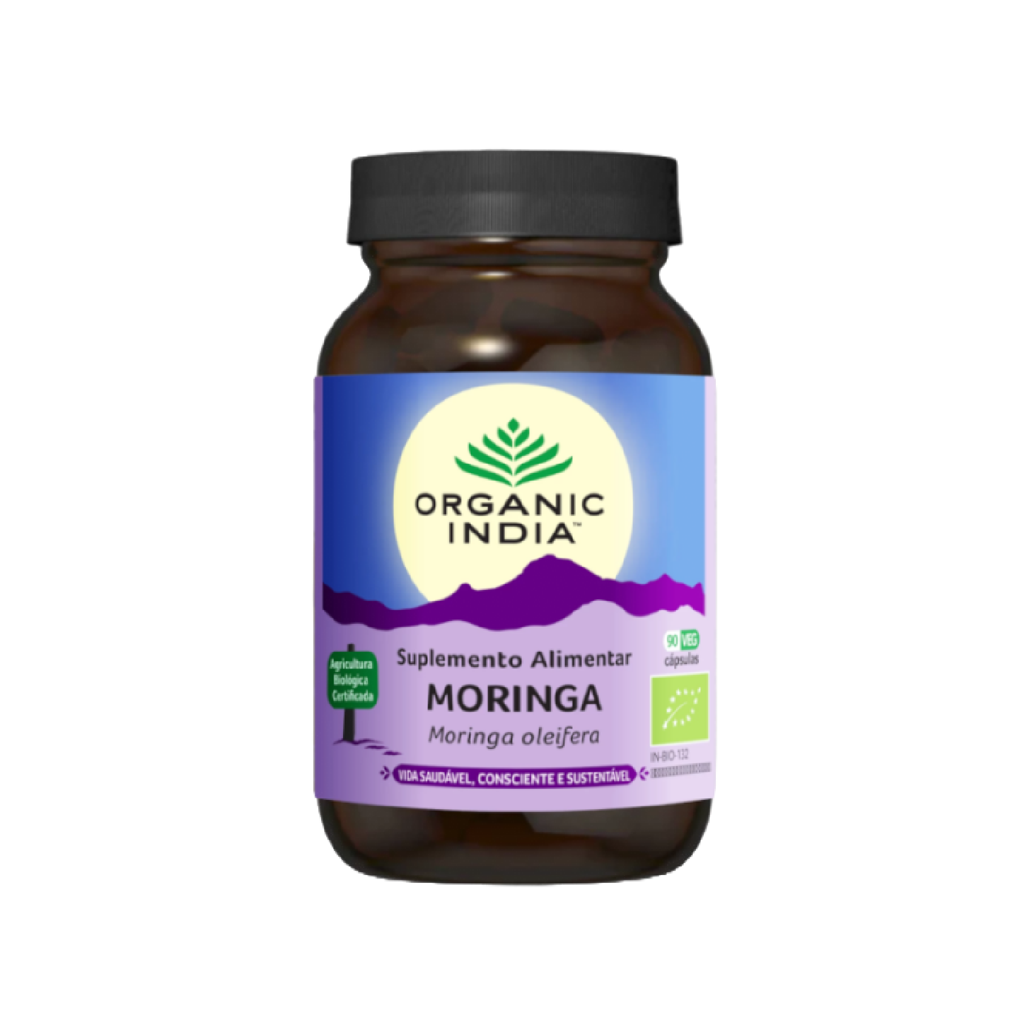 Moringa Bio de Organic India (90 cápsulas)