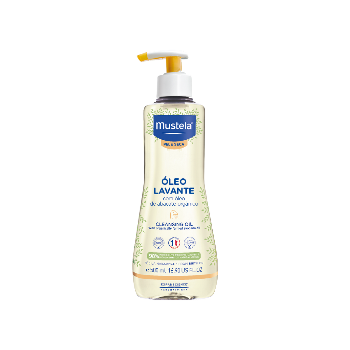 Mustela Bebé Óleo de Banho 500ml