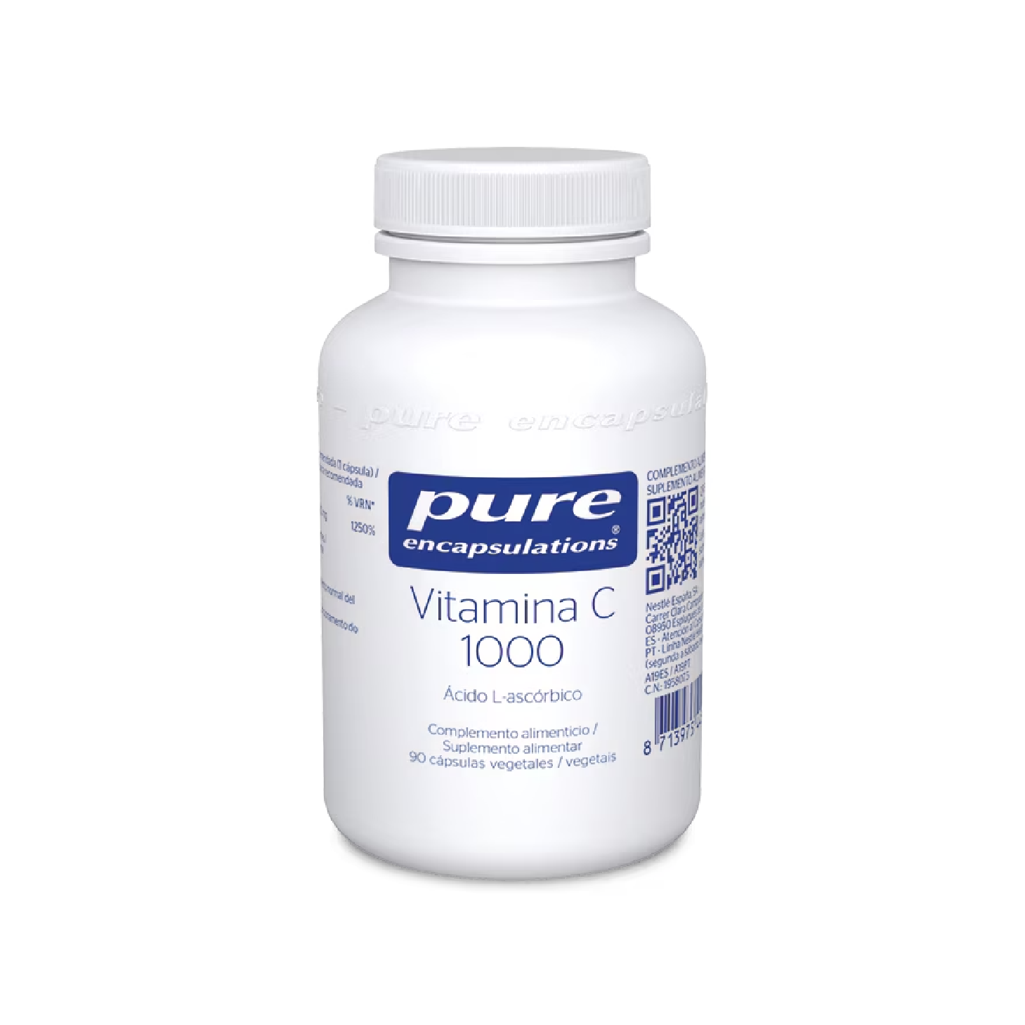 Pure Encapsulations Vitamina C 1000 90 Cápsulas