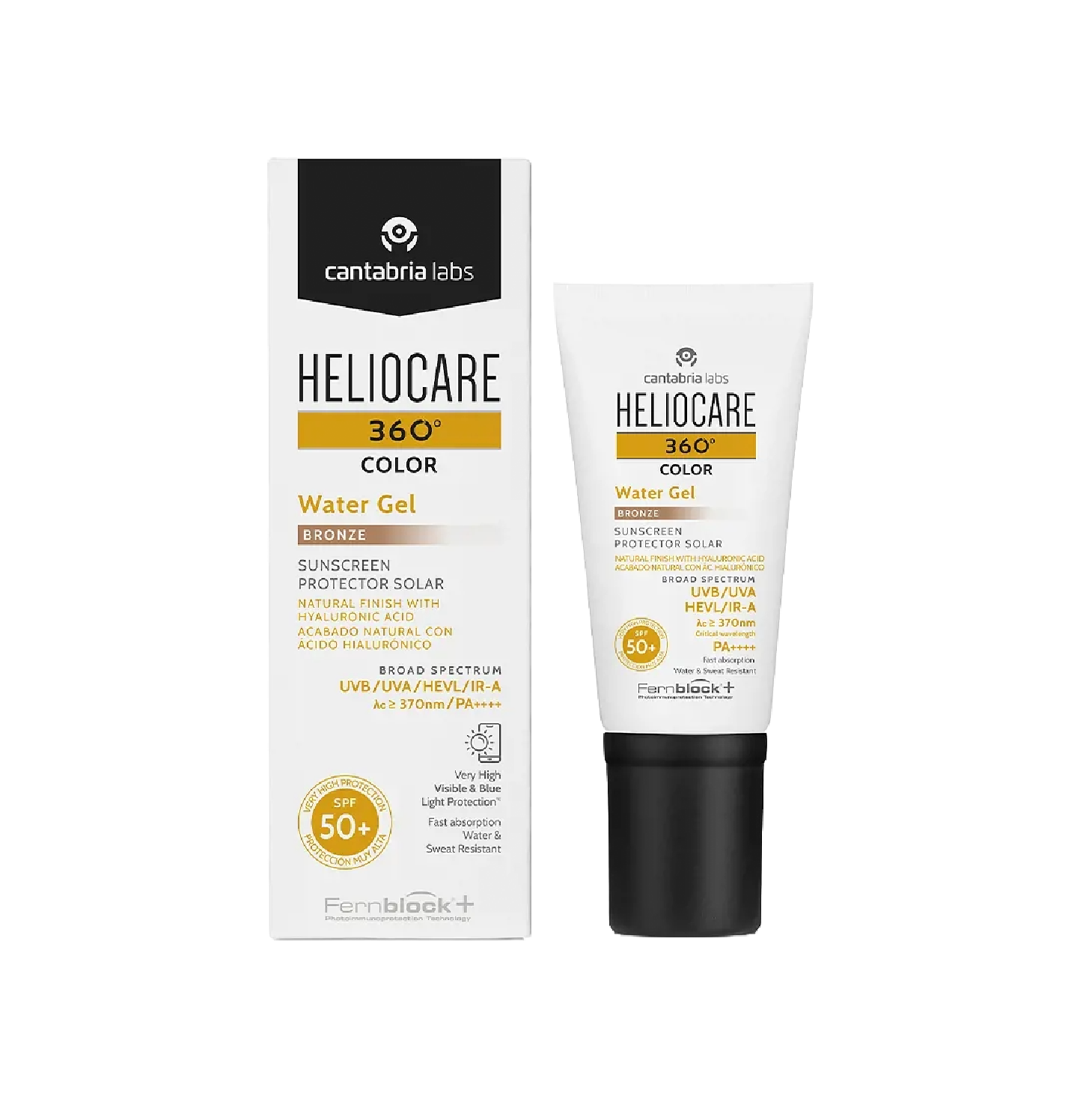 Heliocare 360º Color Water Gel SPF50+ Bronze 50ml