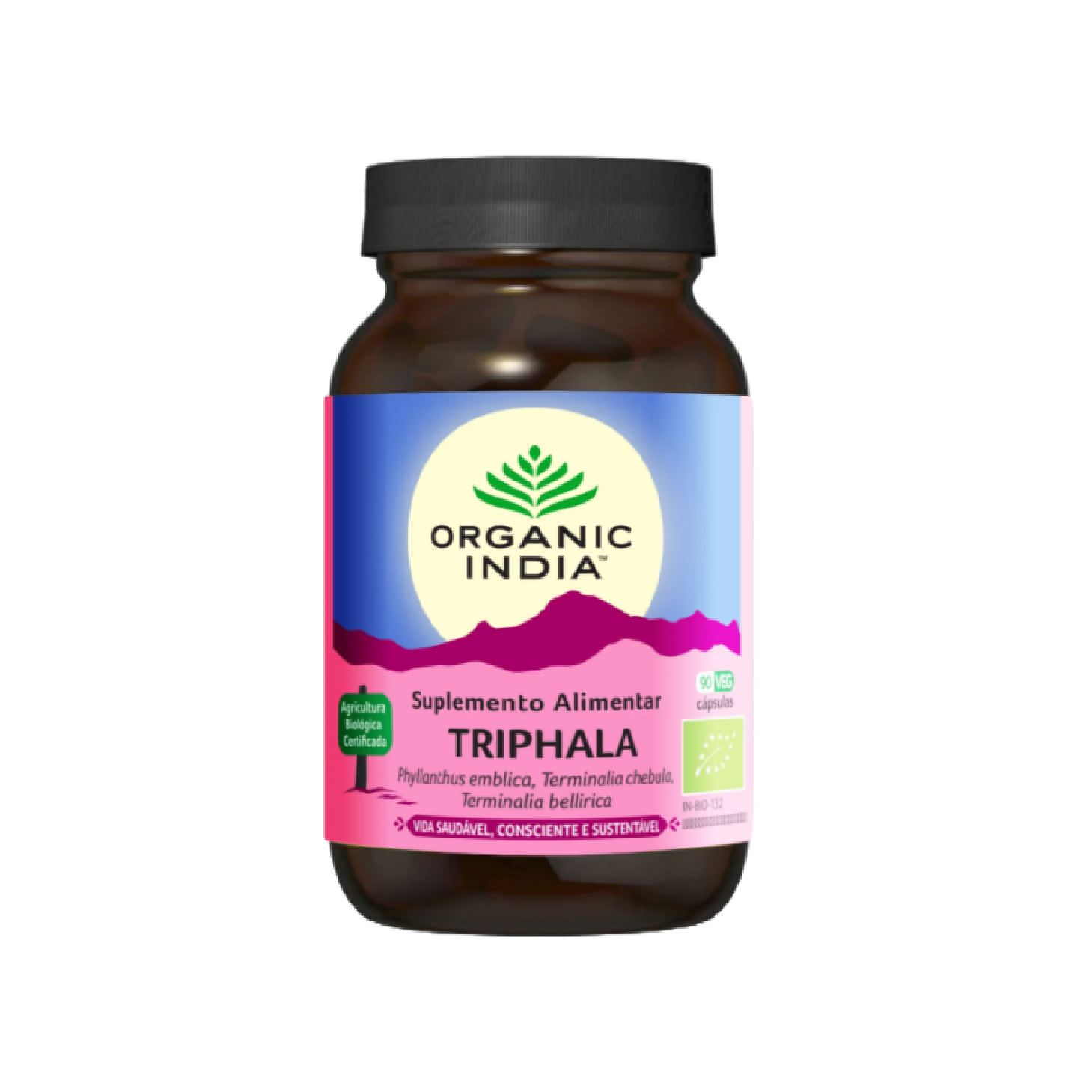 Organic India Triphala Bio 90 Cápsulas