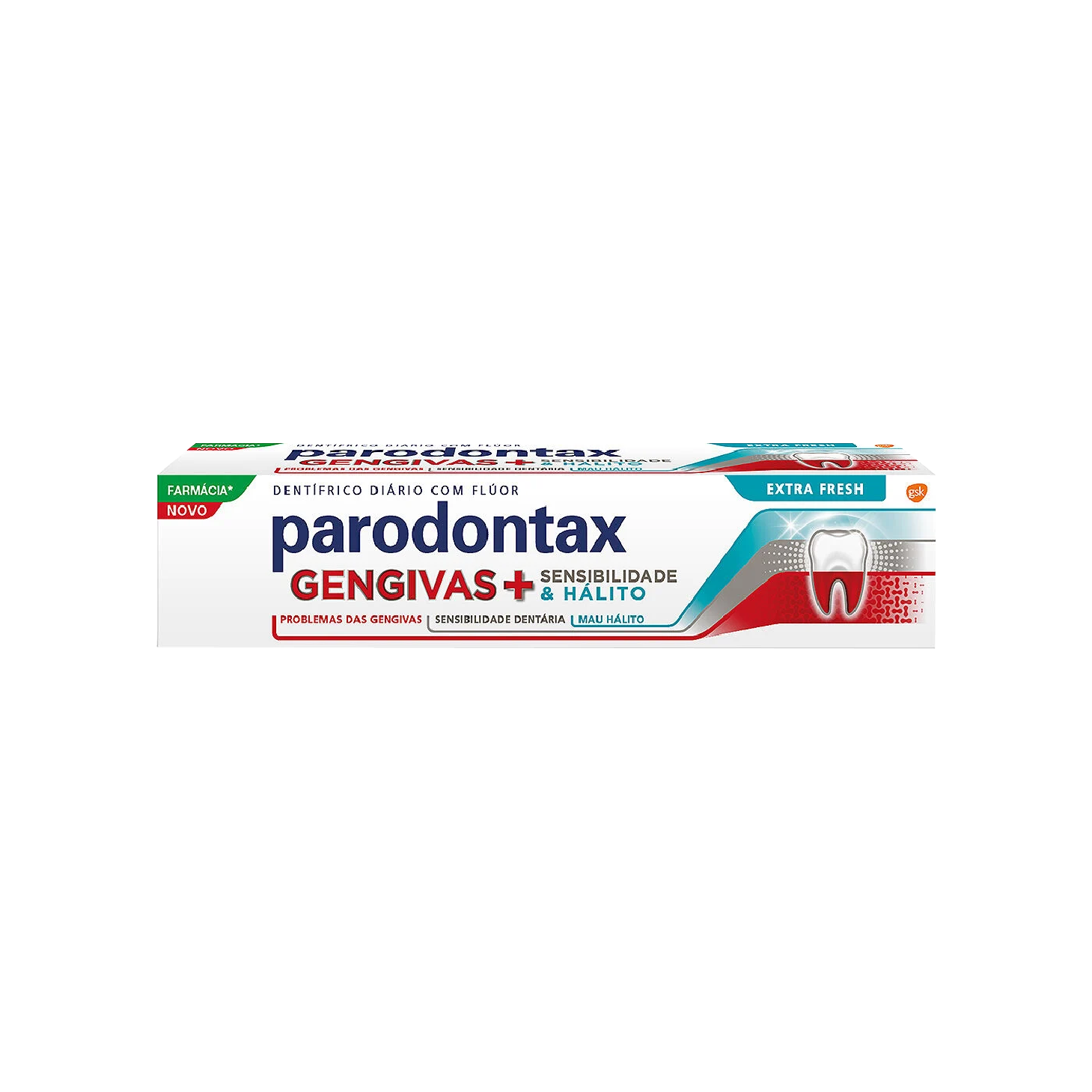 Parodontax Gengivas+ Sensibilidade & Hálito Pasta Dentífrica 75ml