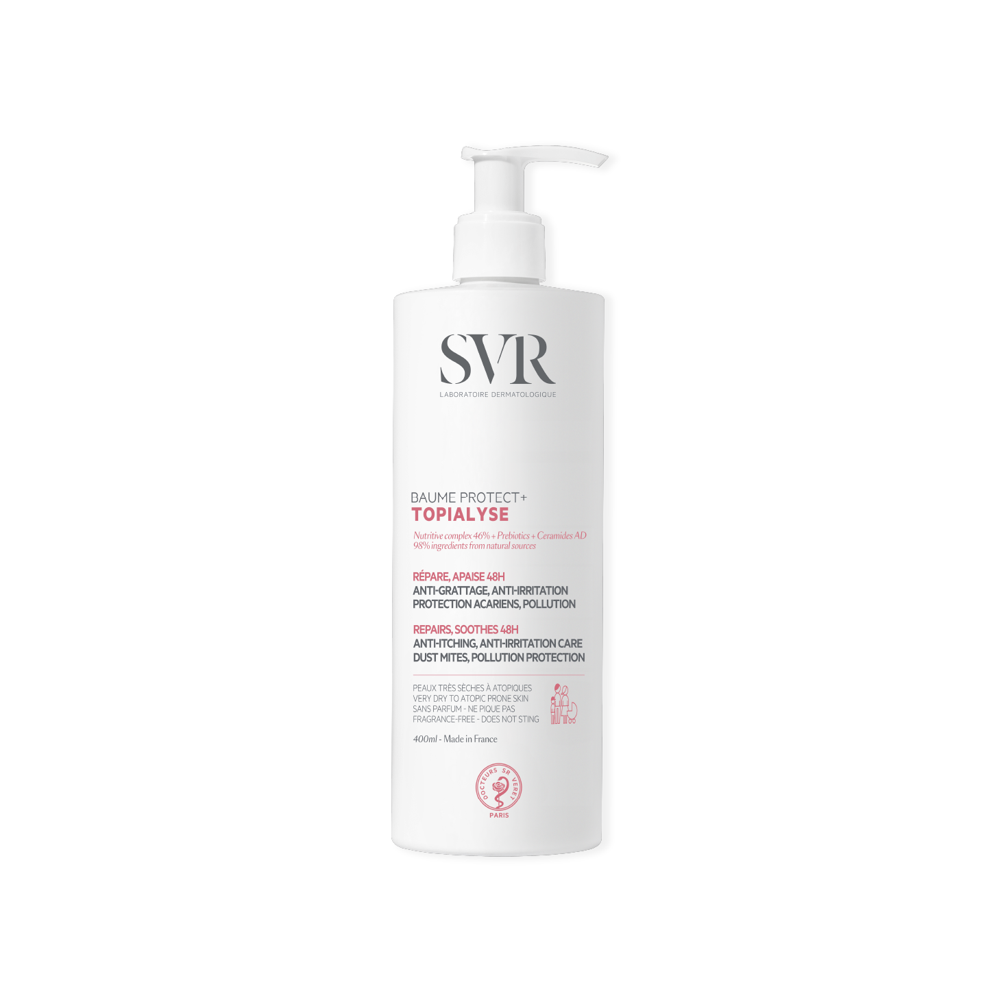 SVR Topialyse Baume Protect+ Corpo 400ml