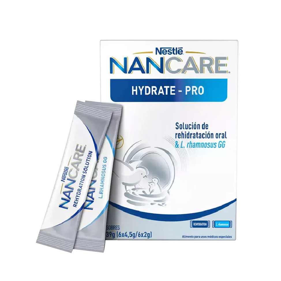 Nancare Hydrate-Pro 6 Saquetas 4,5g + 6 Saquetas 2g