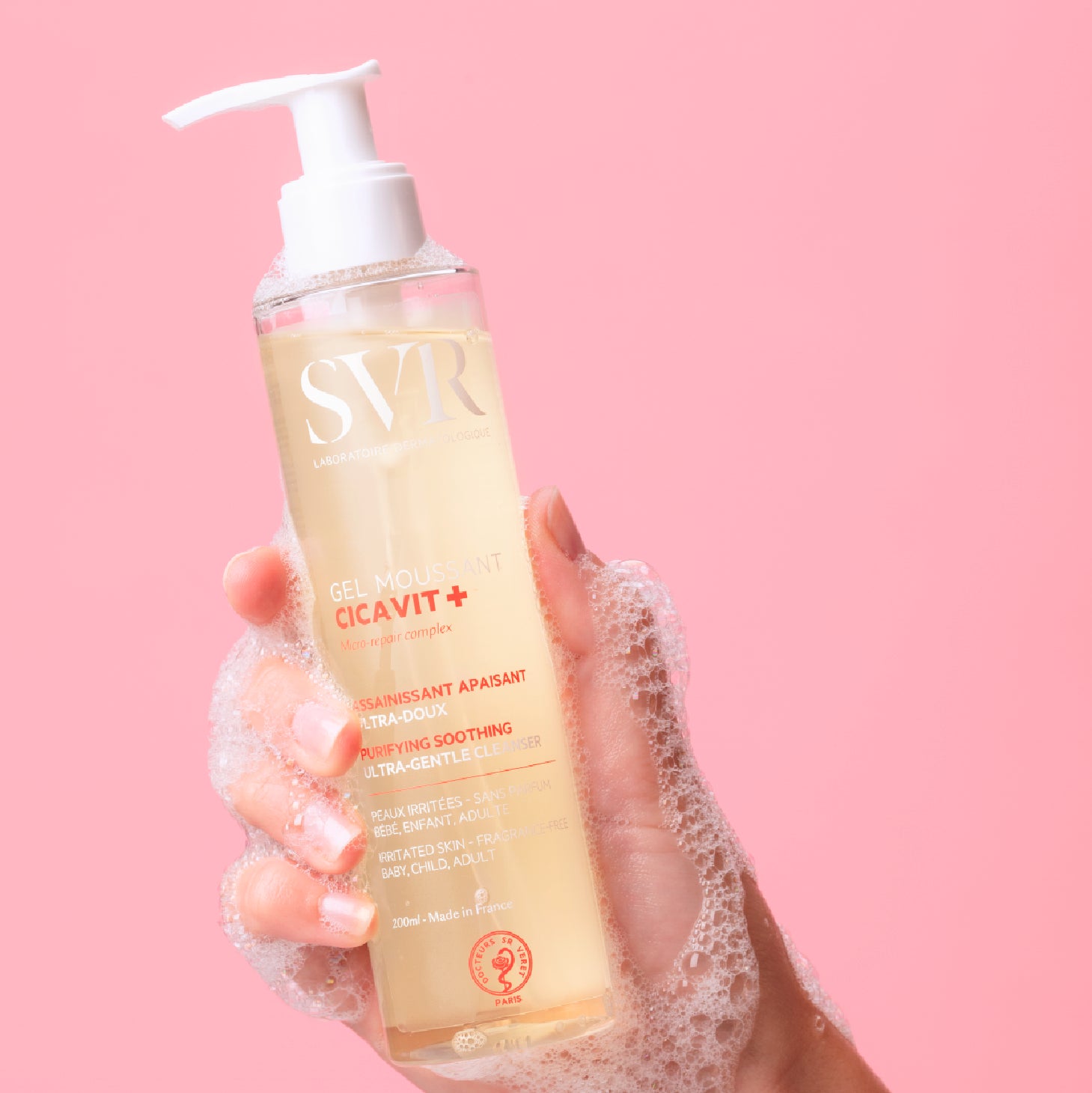 SVR Cicavit+ Gel Moussant 200ml