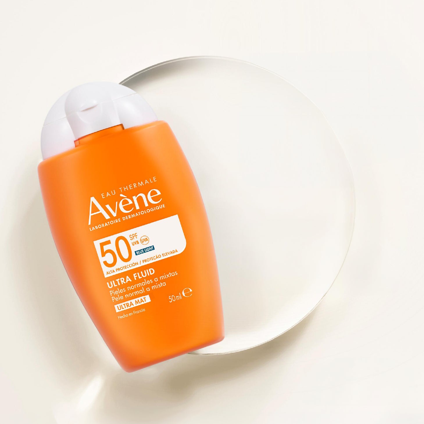 Avène Solar Fluido Ultra-Mat SPF50+ 50ml